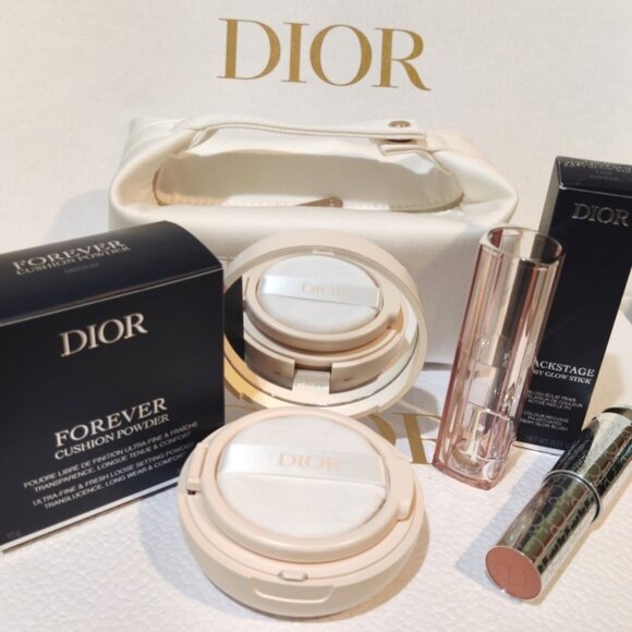 Dior Beauty Glow Blush Stick (5C02), Loose Setting Powder (4E01) Bundle of 6 NEW - Picture 3 of 4